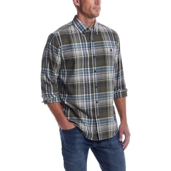 Weatherproof Vintage Mens Flannel Shirt (US, XXL, Green), New - Picture 4 of 16